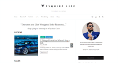 Desktop Screenshot of esquirelife.com